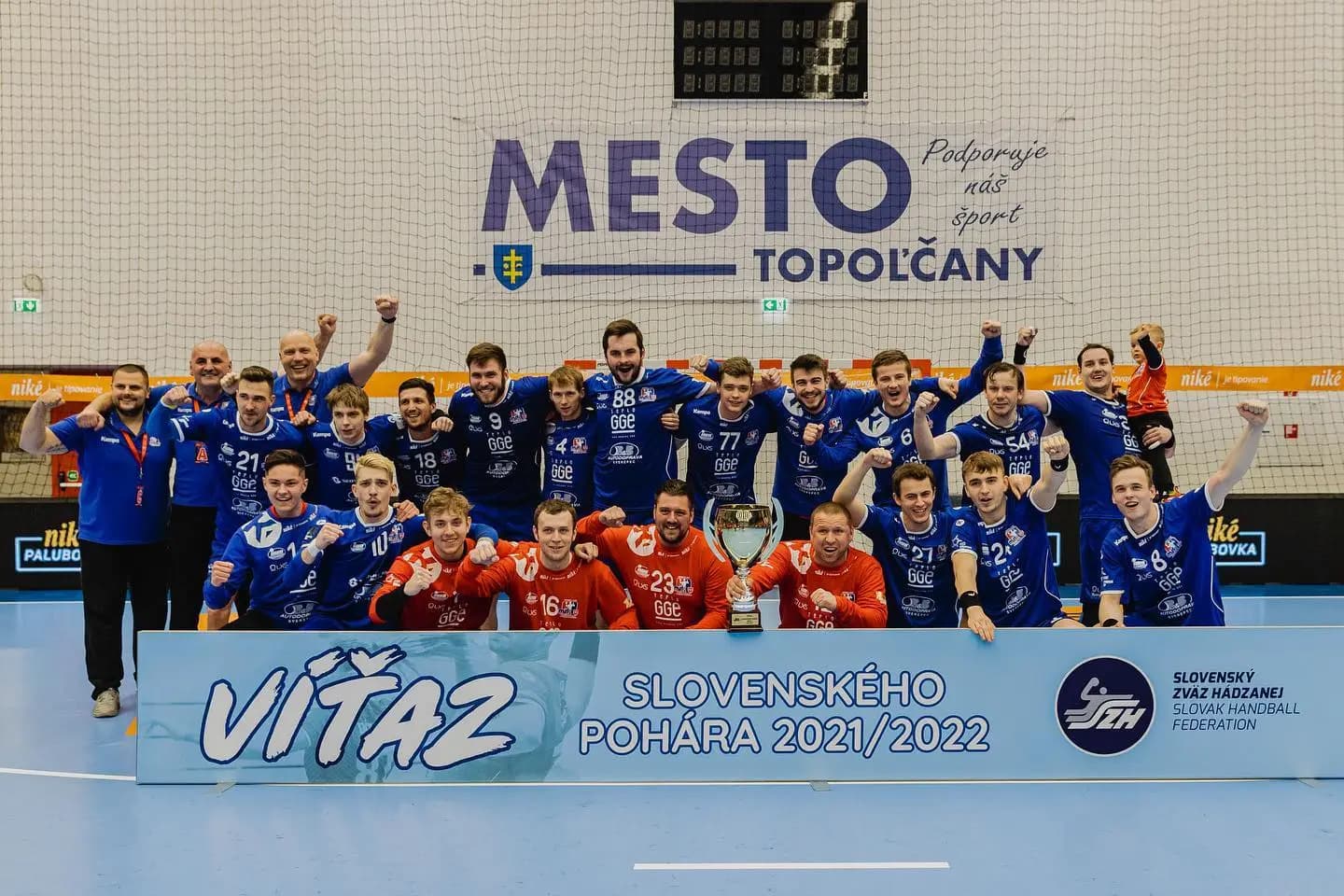 SP mužov: Považania ustáli v zaujímavom finále košický finiš, pohárová trofej bude povzbudením