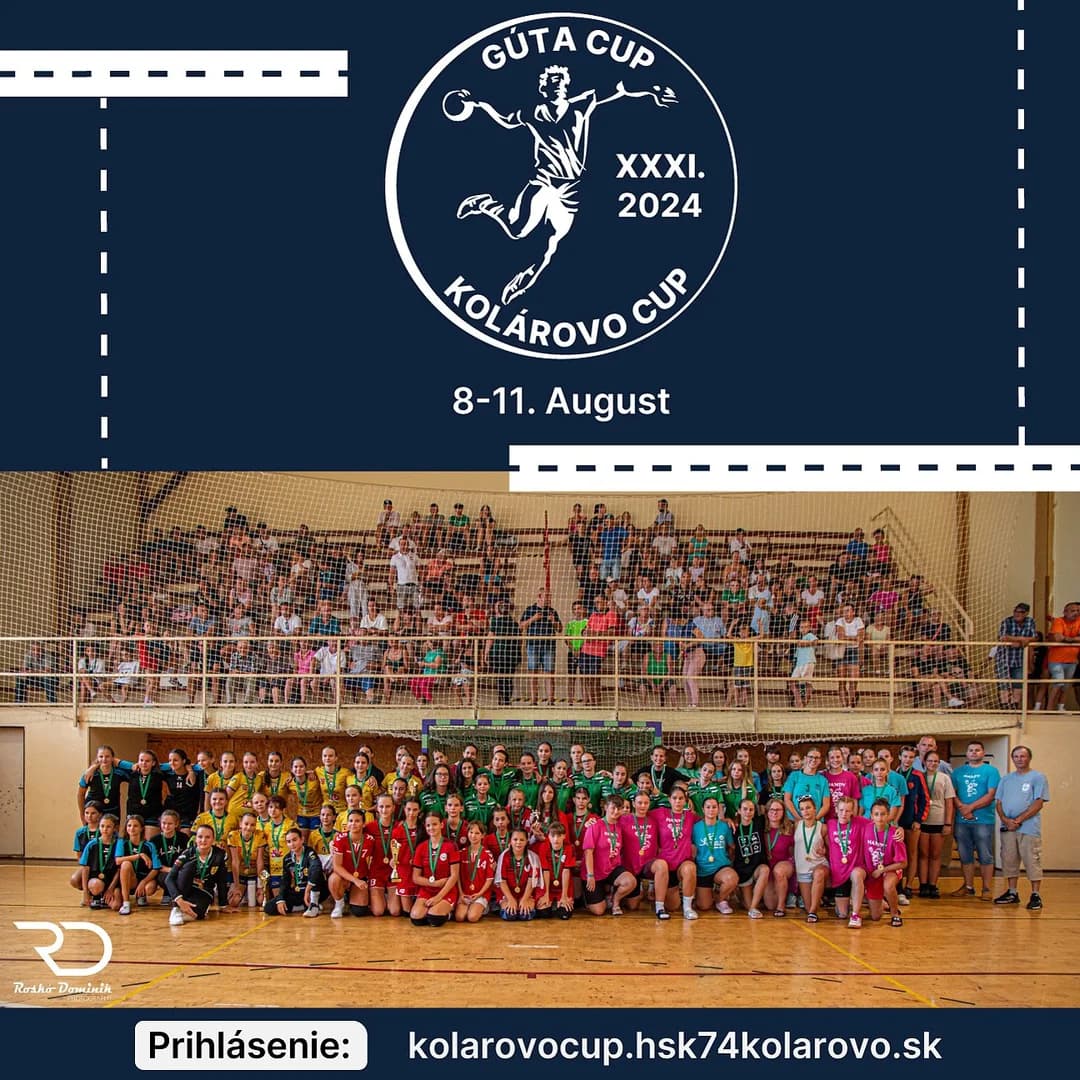 Prihlášky na Kolárovo Cup 2024 do 1. júla