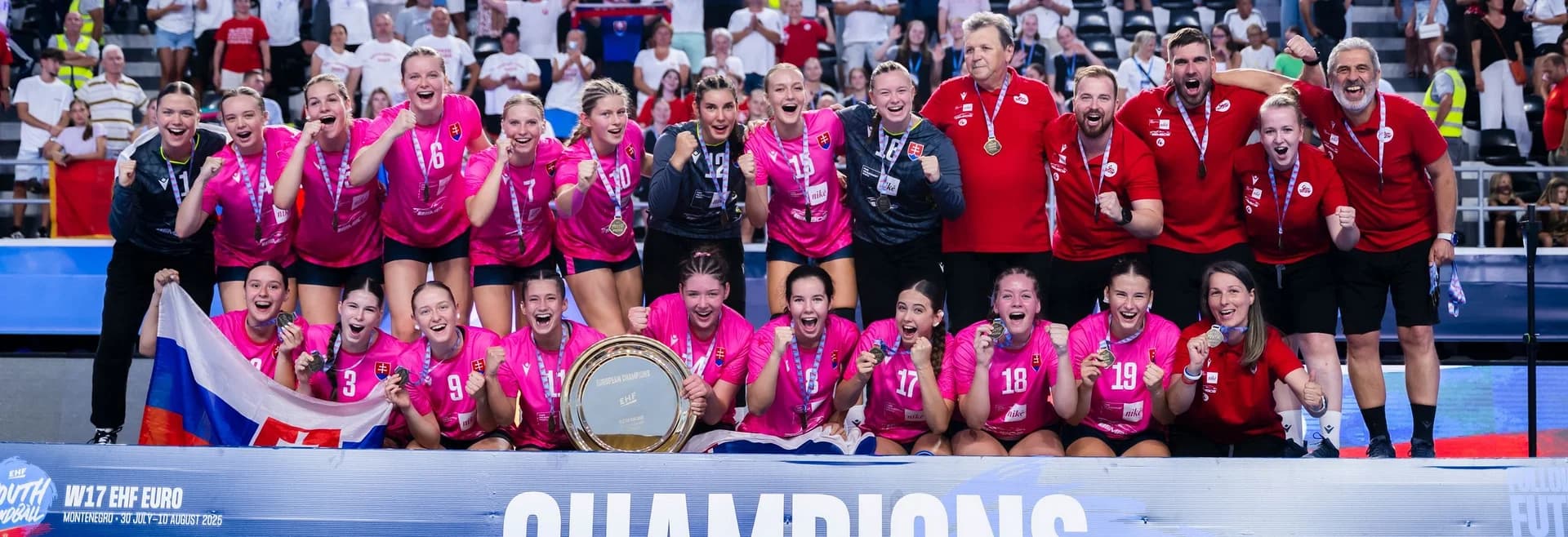 EHF EURO W17: NAŠE KADETKY SÚ MAJSTERKAMI EURÓPY!