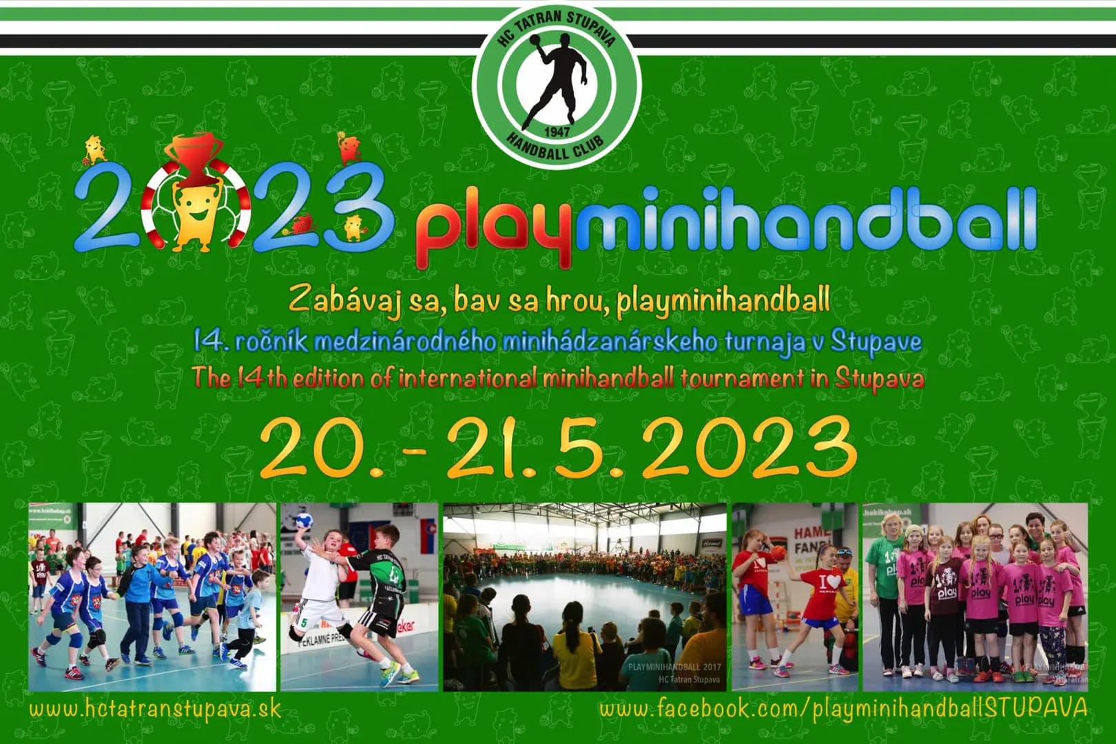 V Stupave chystajú turnaj PLAYMINIHANDBALL 2023