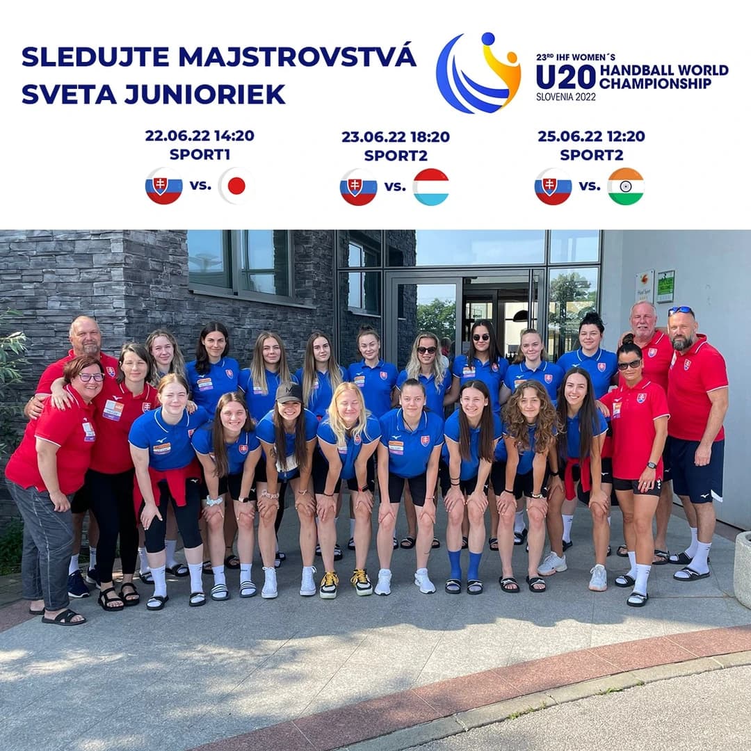 Sledujte majstrovstvá sveta junioriek naživo na Sport TV