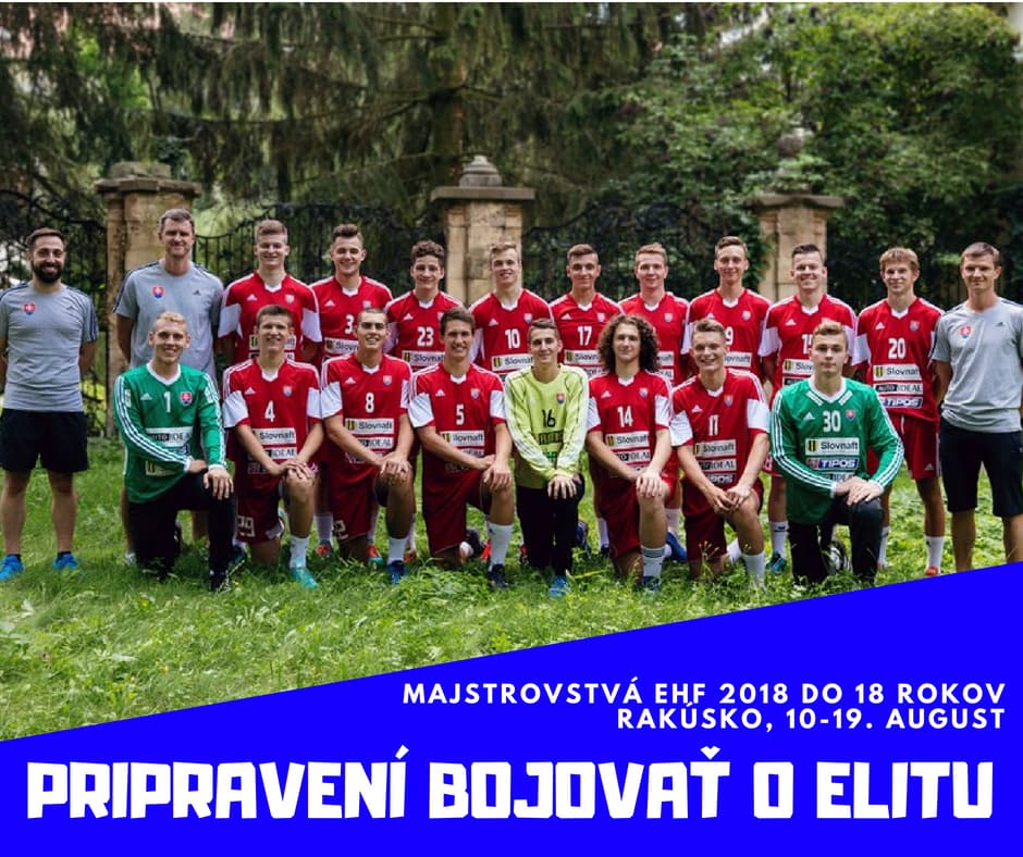 Kadeti SR na majstrovstvách EHF o postup medzi elitu pre seba i juniorov
