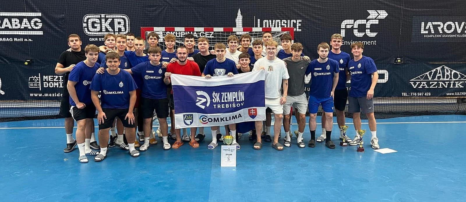 Trebišovskí starší dorastenci bez prehry druhí v Lovosiciach