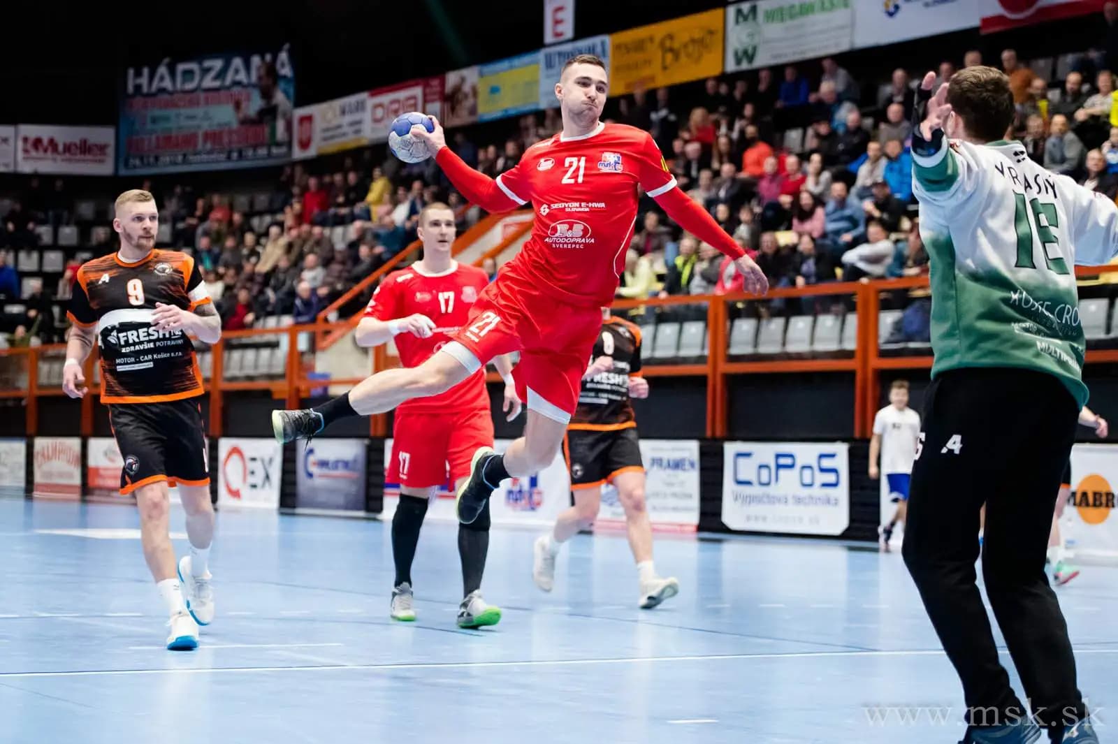 Košice prehrali druhý polčas na Považí o 15 gólov