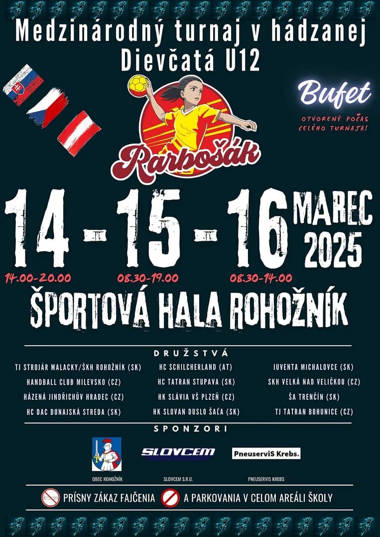 ŠH ROHOŽNÍK POZÝVA NA RARBOŠÁK