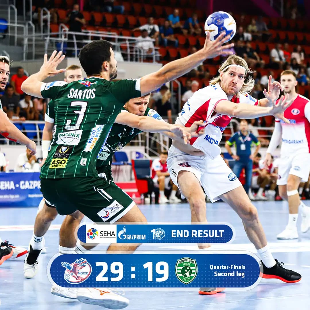 Final 4 SEHA ligy bez Tatrana, ani v odvete nestačil na Motor Záporožie