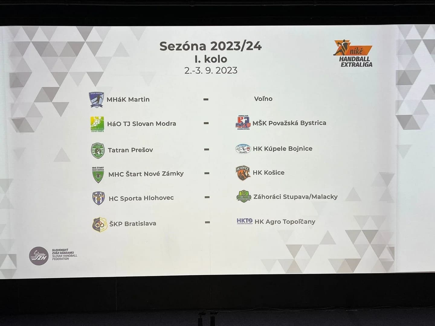 NHE: Majster na úvod v Modre, NHE 2023/2024 s 11 účastníkmi