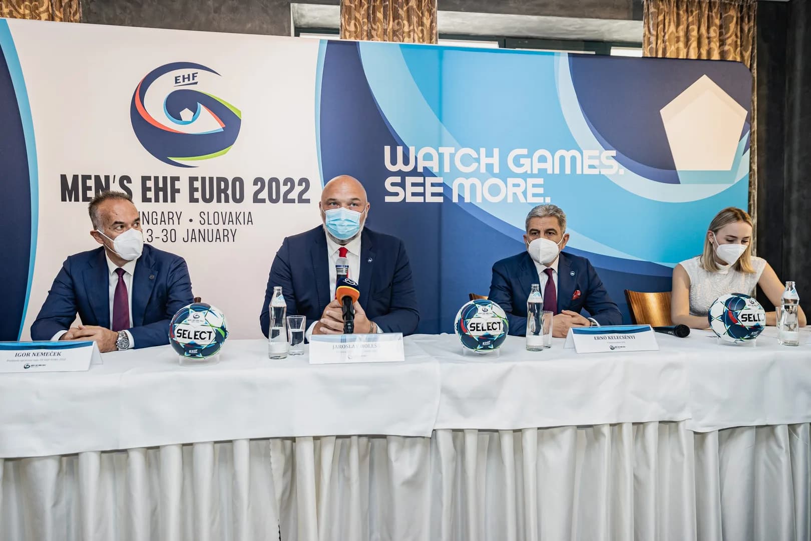 EHF EURO 2022: Šampionát mužov na Slovensku a v Maďarsku aj s divákmi
