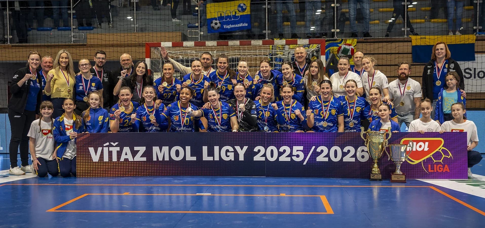 SILVIA PRIKLEROVÁ NIELEN O OSLAVÁCH ŠAMPIÓNA MOL LIGY 