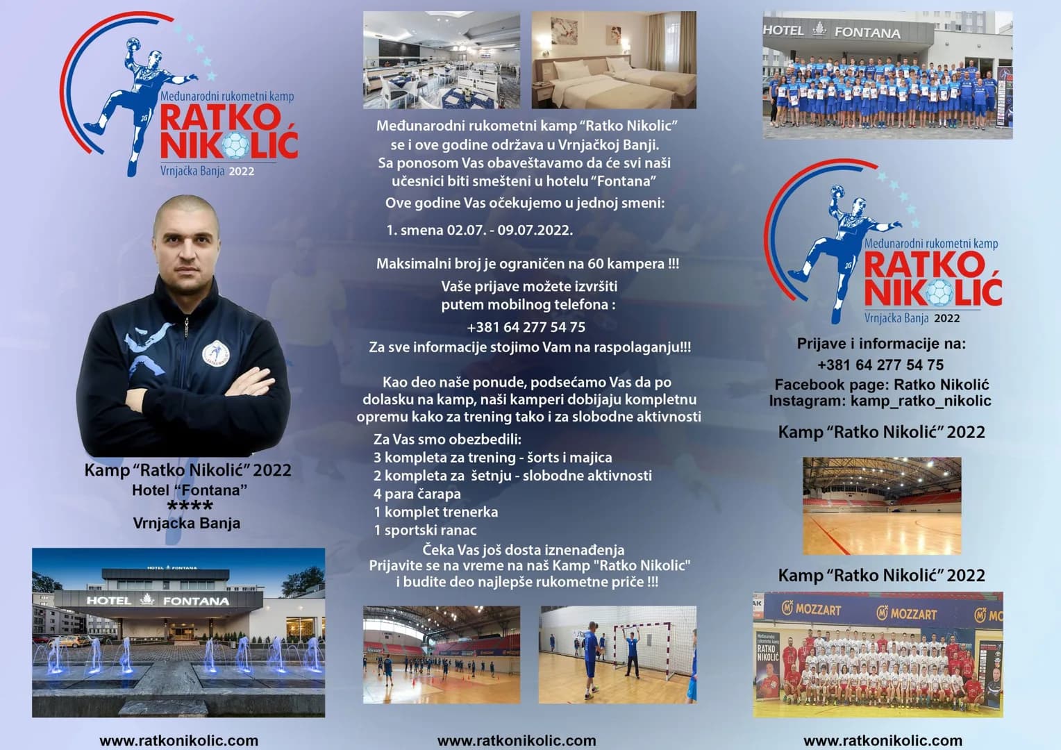 MEDZINÁRODNÝ KEMP RATKA NIKOLIČA 2022
