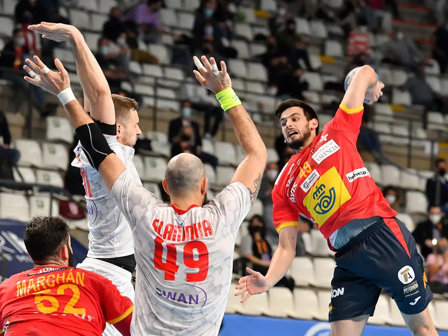 Repre muži: Slováci takmer tretinu duelu nepustili majstrov Európy do vedenia