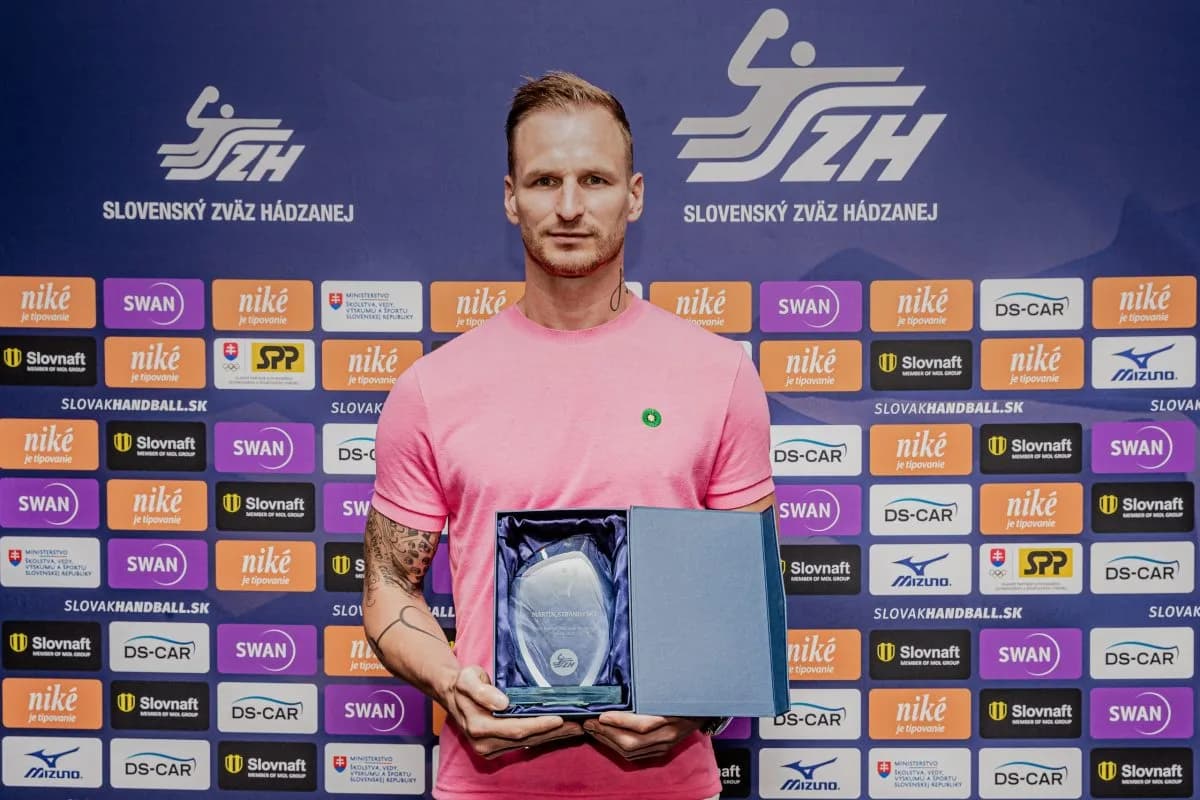 Rozhovor s Martinom Straňovským: Najlepší za rok 2020 by v budúcnosti rád pomohol slovenskej hádzanej