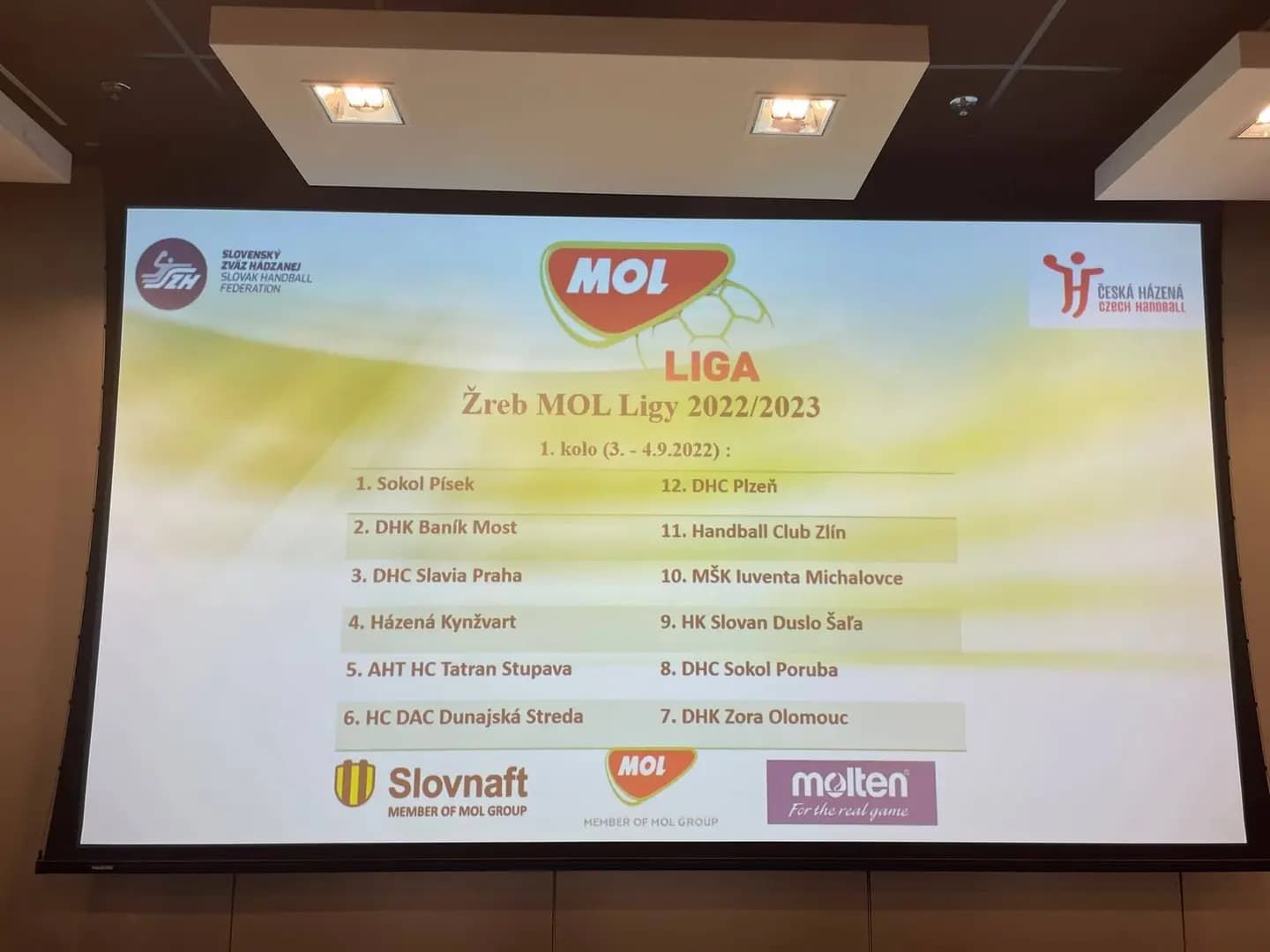 MOL LIGA 2022/2023 S 12 ÚČASTNÍKMI, TENTORAZ BEZ HOSŤA