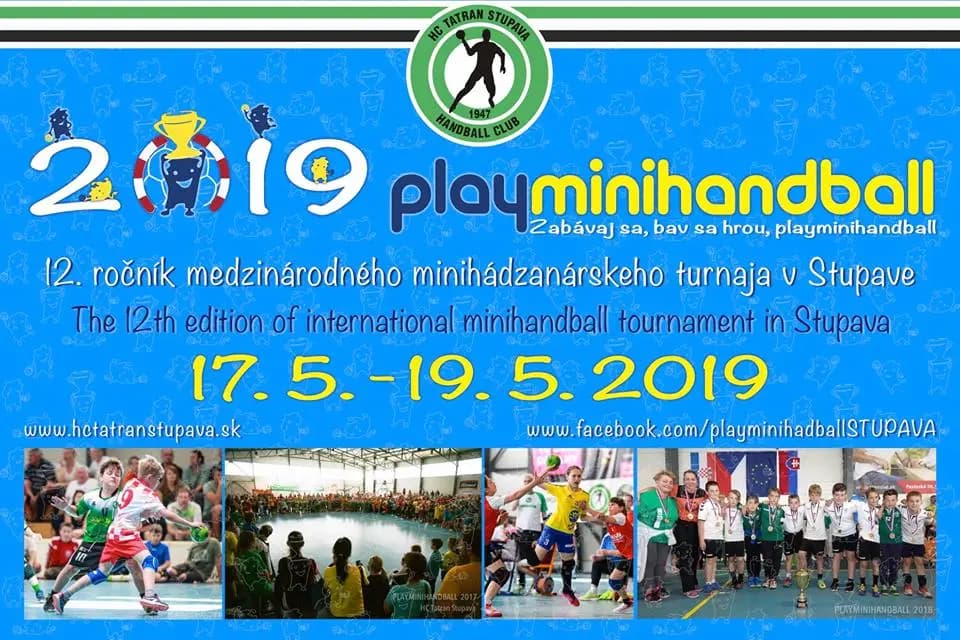 Pozvánka na turnaj PLAYMINIHANDBALL 2019