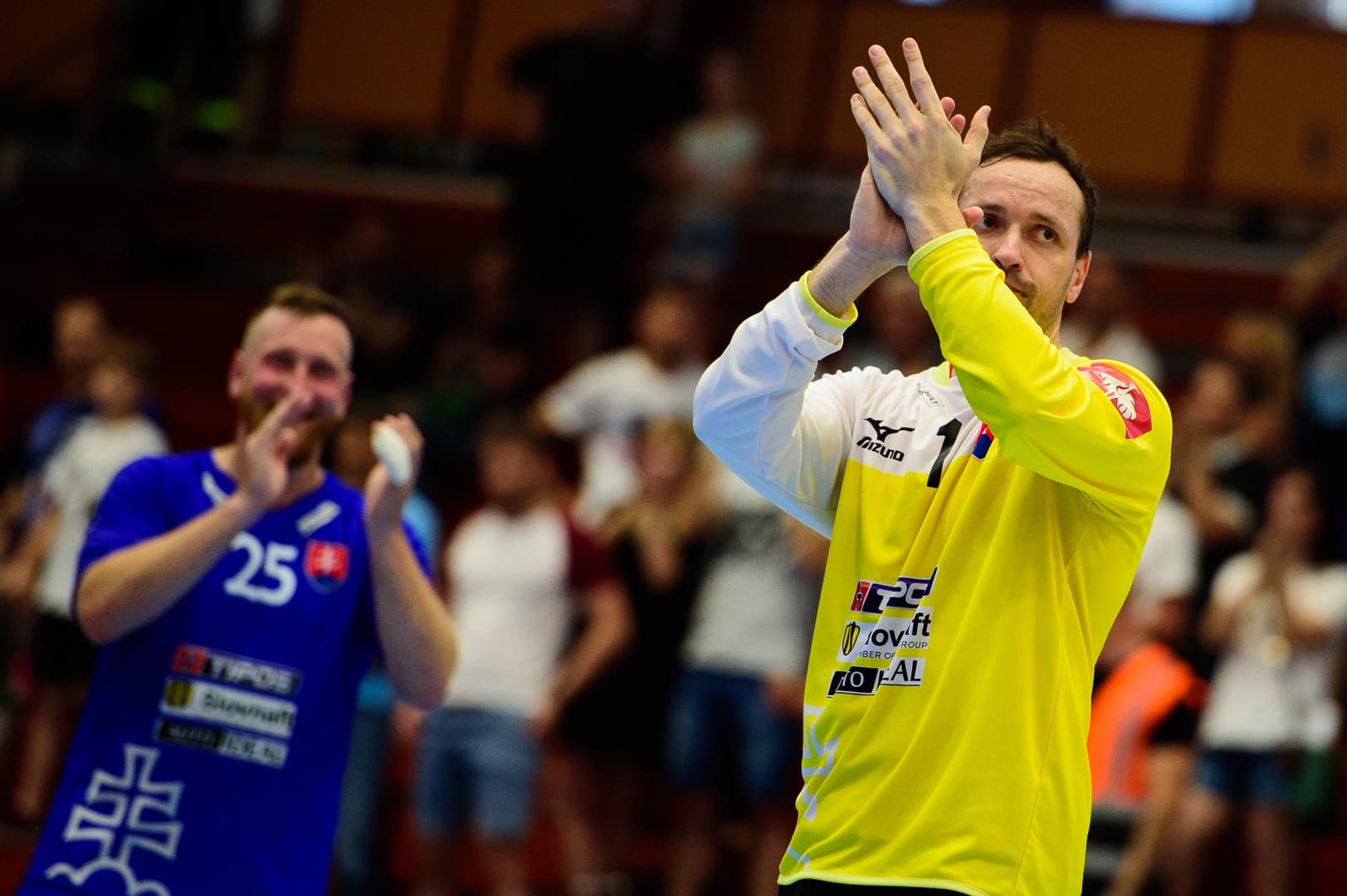 Reprezentácia mužov SR dala divákom impulz, tí ju odmenili skandovaným potleskom