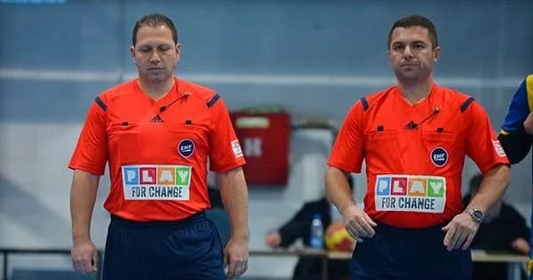 EHF STIAHLA TESNE PRED ŠTARTOM EURO 2026 NOMINÁCIU SEVEROMACEDÓNSKYCH ROZHODOCOV NAČEVSKEHO S NIKOLOVOM 