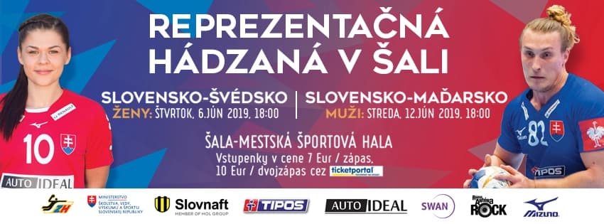 Predaj vstupeniek na reprezentačné zápasy v Šali spustený!