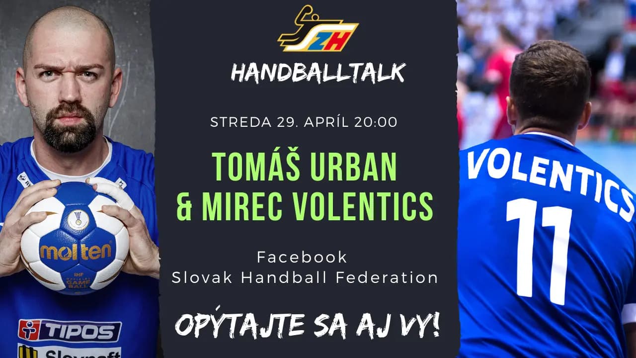 Handballtalk 2. epizóda - Tomáš Urban online hosťom Mirca Volenticsa