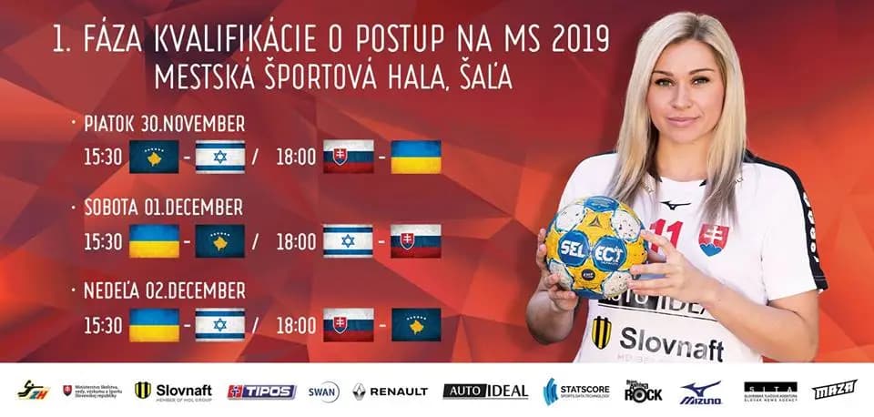 V Šali reprezentantky SR za postupom do play-off, o víťazovi kvalifikačnej skupiny by mal rozhodnúť duel s Ukrajinou