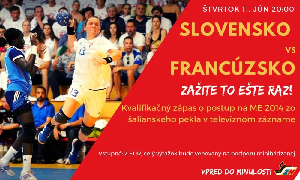 Relive zápasu Slovensko-Francúzsko z roku 2014 už dnes o 20:00