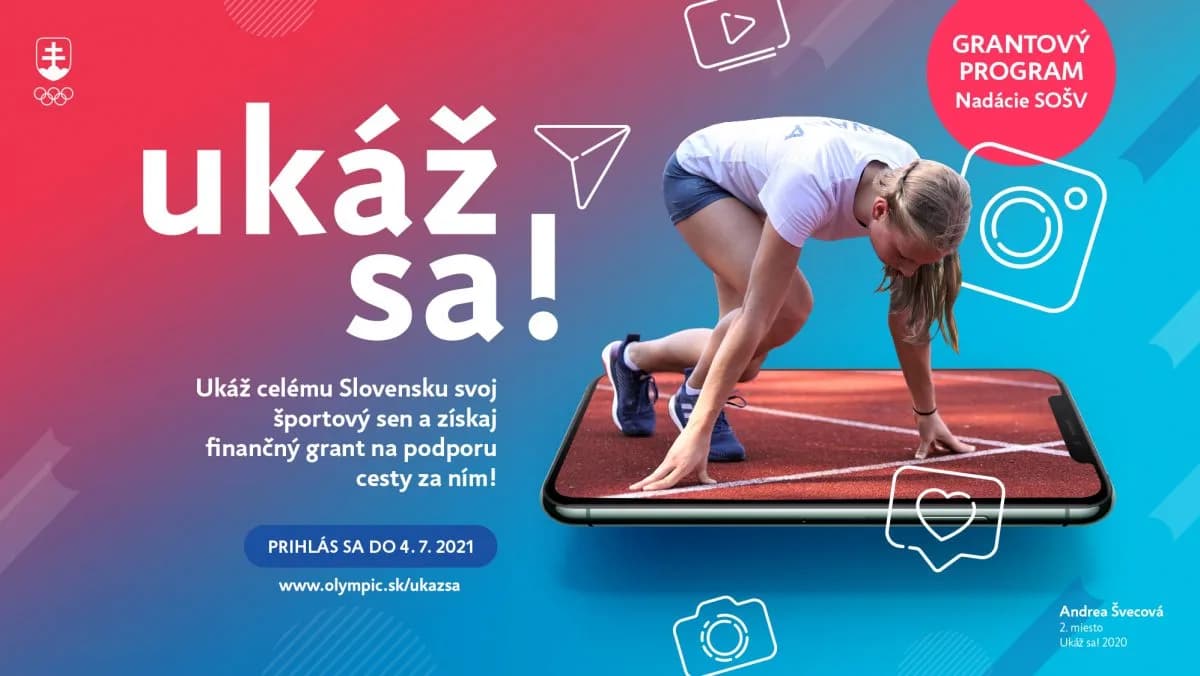 Ukáž sa a získaj grant! Na mladých športovcov čaká 34000 €