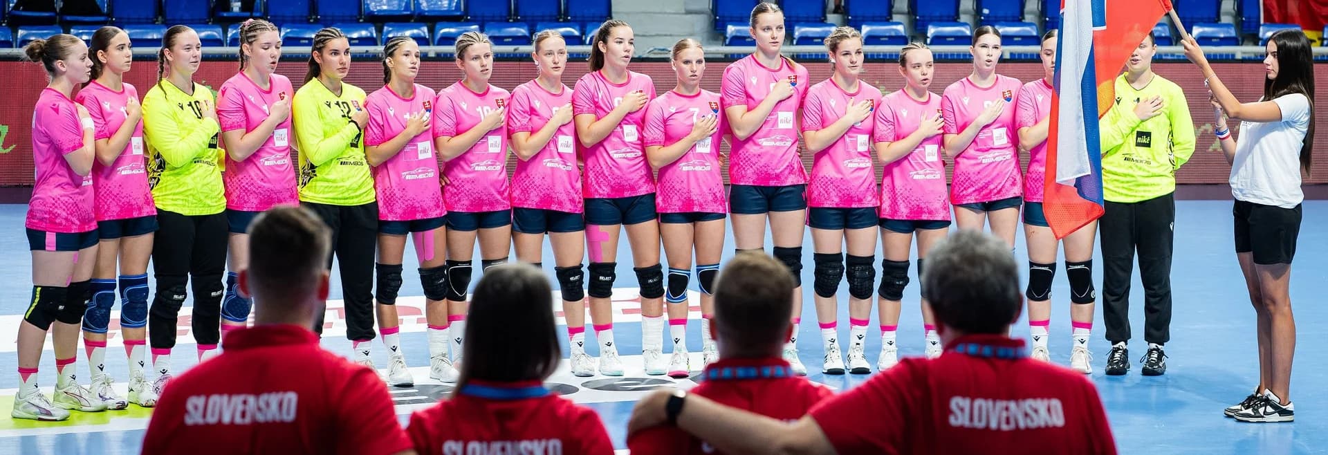 MEDZIŠTÁTNE ZÁPASY KADETIEK A PREDKADETIEK NAŽIVO NA YOUTUBE SLOVAK HANDBALL FEDERATION 