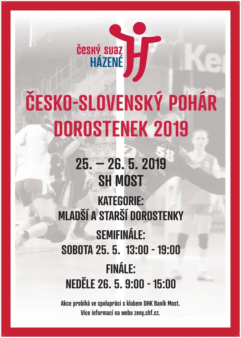 Česko-slovenský pohár dorastencov v Trebišove, Česko-slovenský pohár dorasteniek v Moste