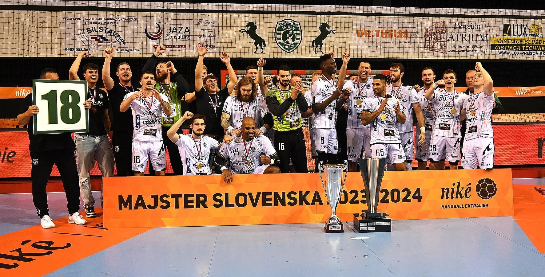 NHE: Prešov zvládol piaty duel finále, Tatran si prinavrátil titul, Bojnice majú historický bronz