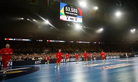 ME mužov: Svetový divácky rekord pri otváracom zápase EHF EURO 2024 v Nemecku