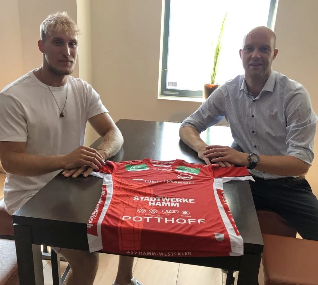 Matej Mikita v Nemecku, reprezentačnú spojku angažoval druholigový ASV Hamm-Westfalen