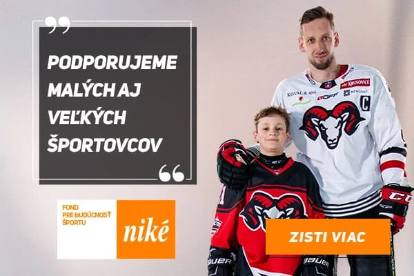 Hokejisti HC '05 Banská Bystrica podporili vďaka Fondu pre budúcnosť športu od Niké svojich športových nasledovníkov