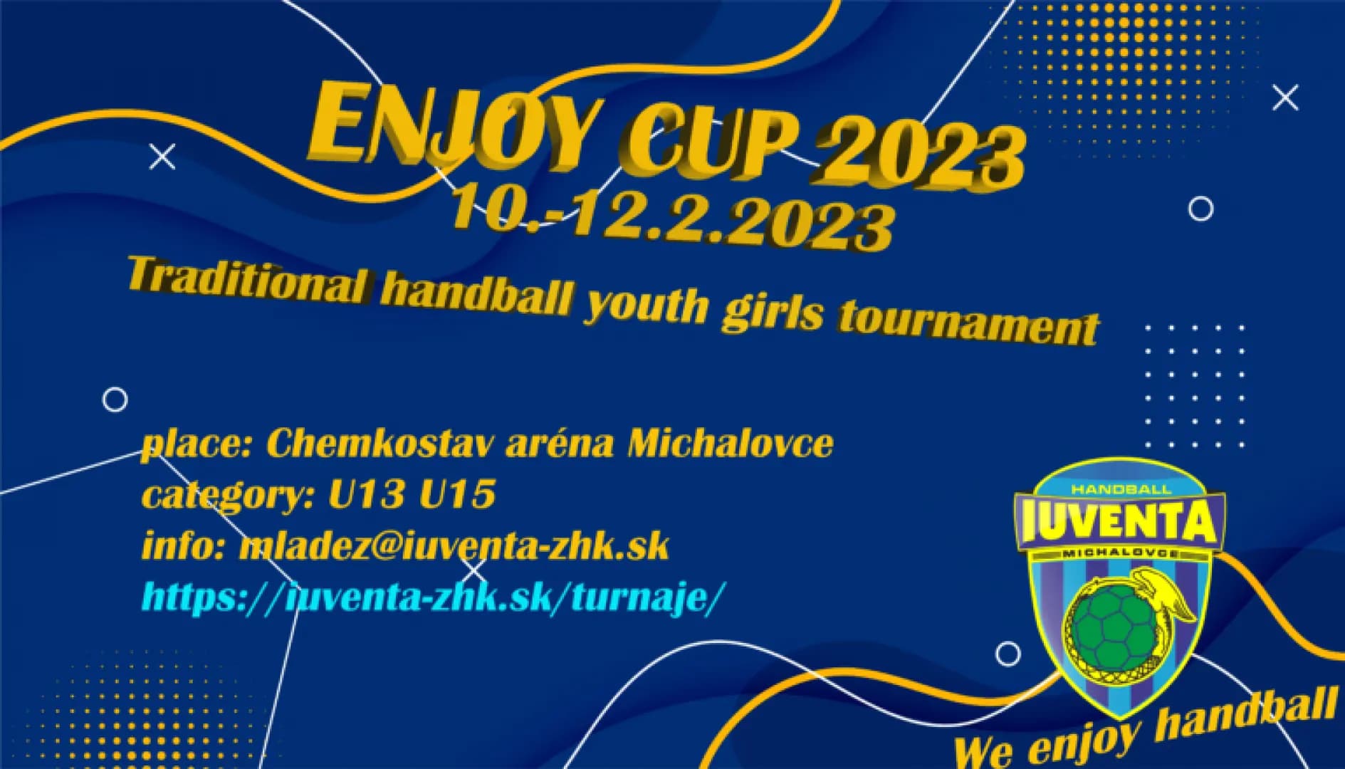 V Michalovciach chystajú Enjoy Cup