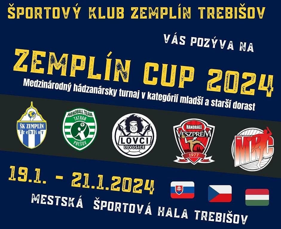 V Trebišove Zemplín Cup s medzinárodnou účasťou