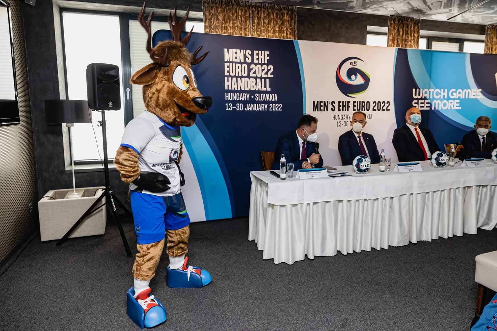 EHF EURO 2022: Maskot ME 2022 je Tricky