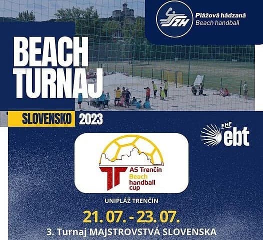 V Trenčíne vyvrcholí boj o tituly v seriáli M-SR v plážovej hádzanej