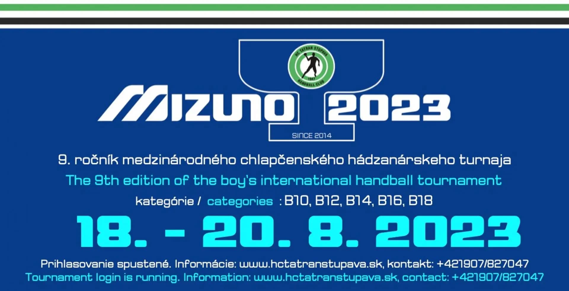 Pozvánka na letné turnaje do Stupavy