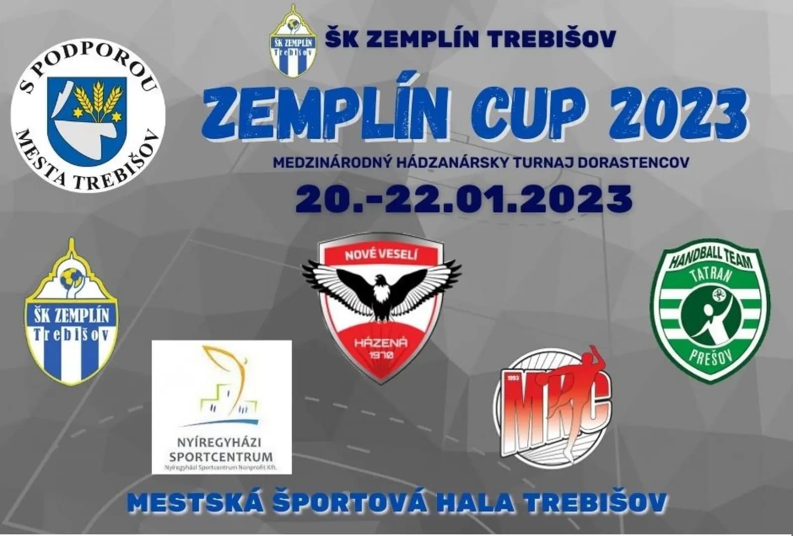 V Trebišove Zemplín Cup 2023 s medzinárodnou účasťou   