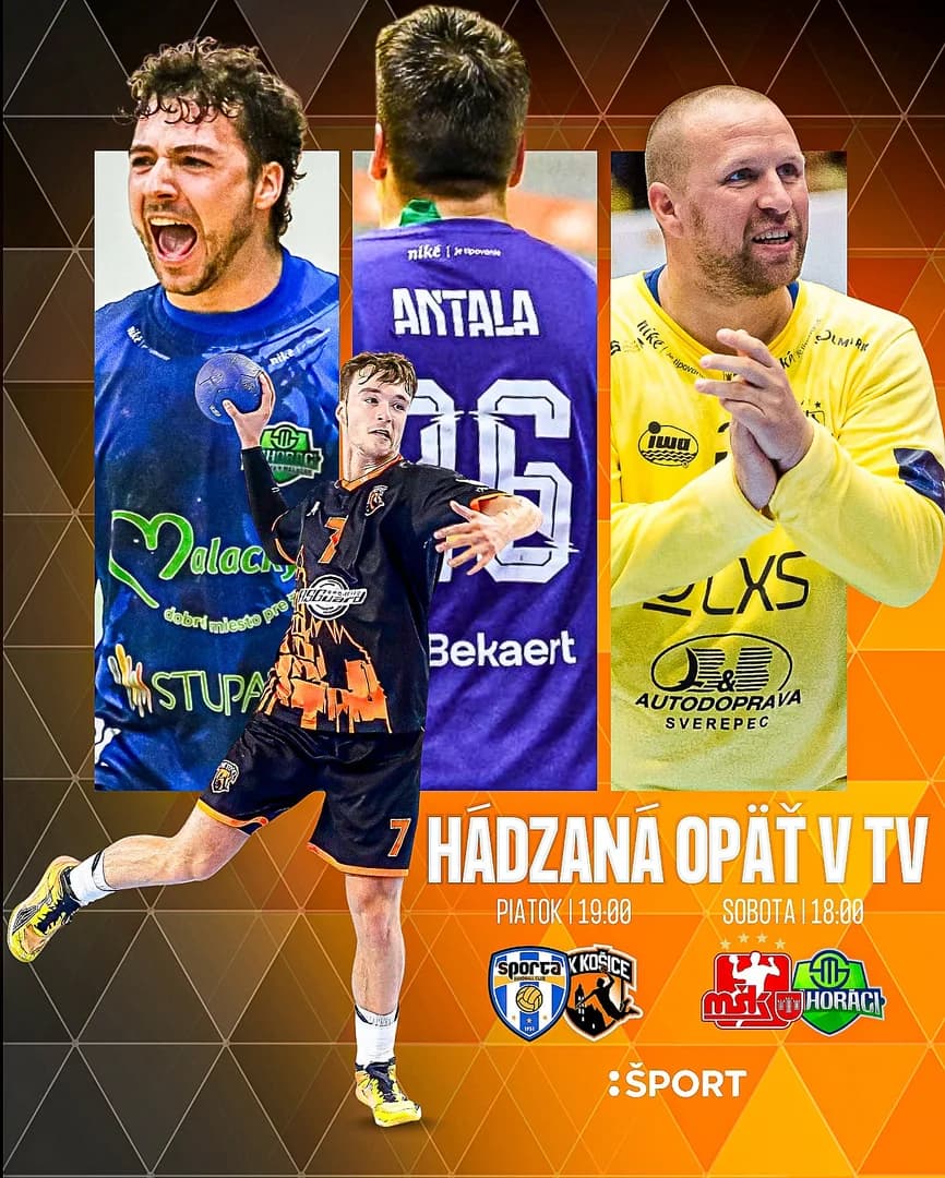 MUŽSKÁ EXTRALIGA AJ MOL LIGA ŽIEN OPÄŤ V TELEVÍZII