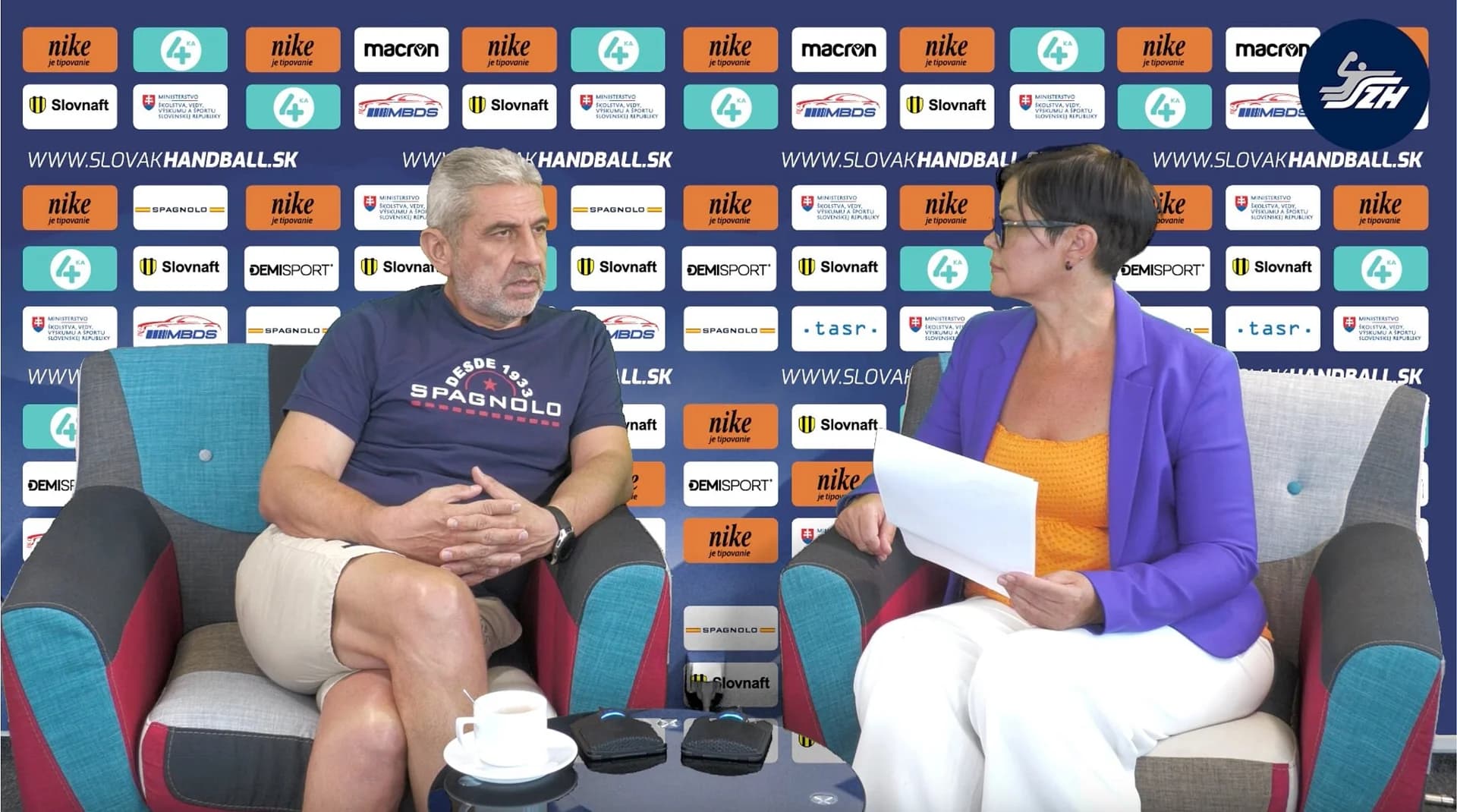 SlovakHandball štúdio s Ernö Kelecsényim