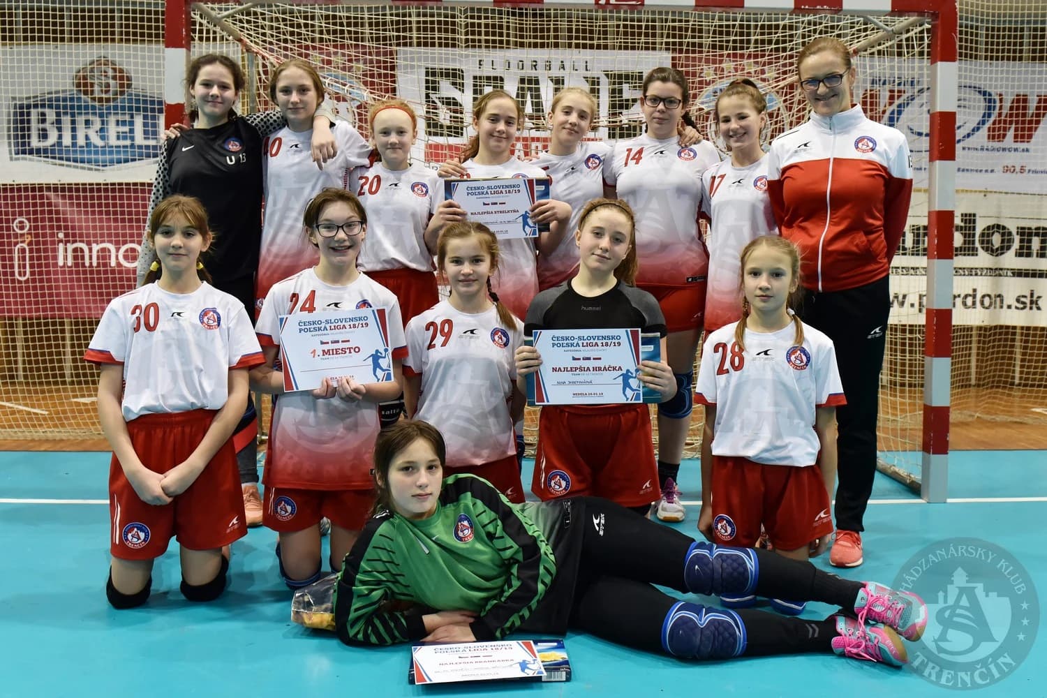 V Trenčíne sa hralo 2.kolo Česko-Slovensko-Poľskej ligy v kategórii mladších žiačok