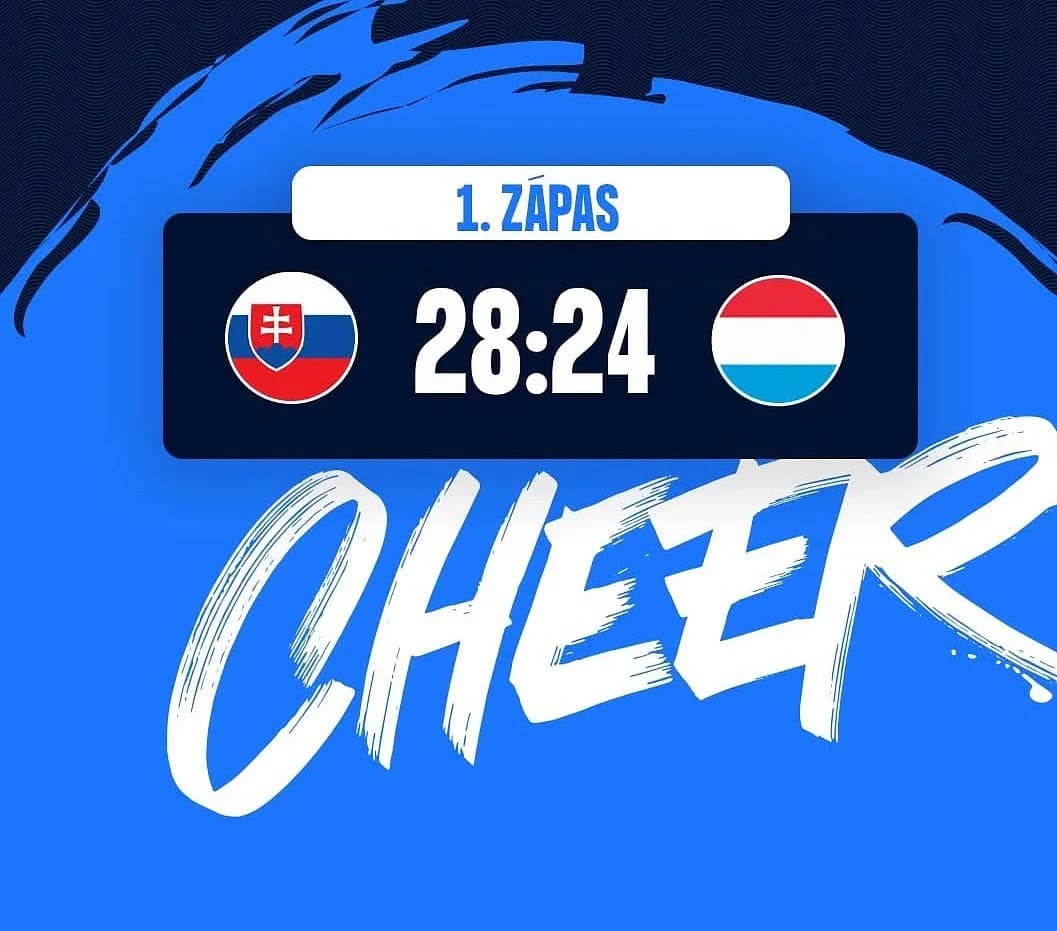 EHF CHAMPIONSHIP II 2026: JUNIORI ZAČALI VÍŤAZNE PROTI LUXEMBURSKU 