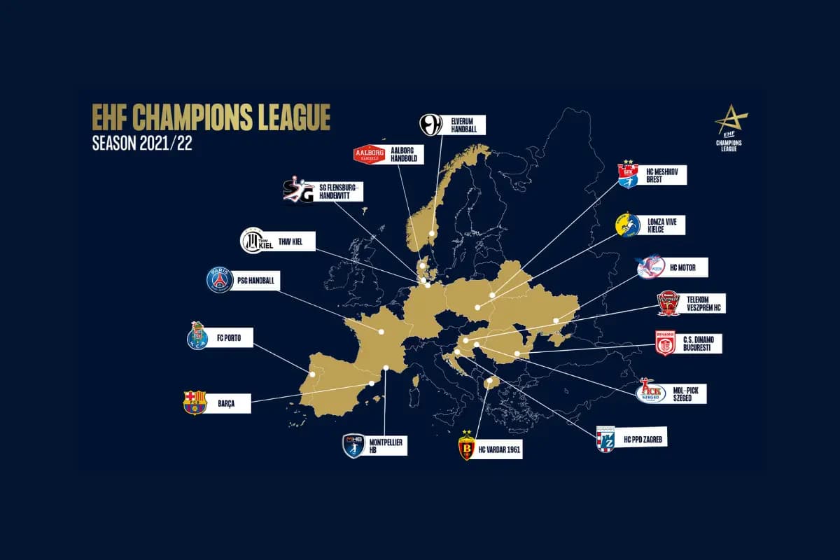 LM MUŽI: BARCELONA V SKUPINE LIGY MAJSTROV 2021/2022 AJ S PSG A VESZPRÉMOM