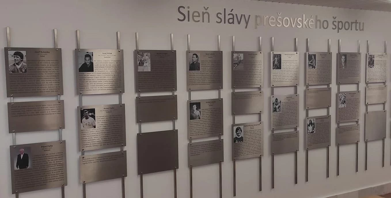 Viceprezident SZH Pavol Palša v Sieni slávy športovcov mesta Prešov