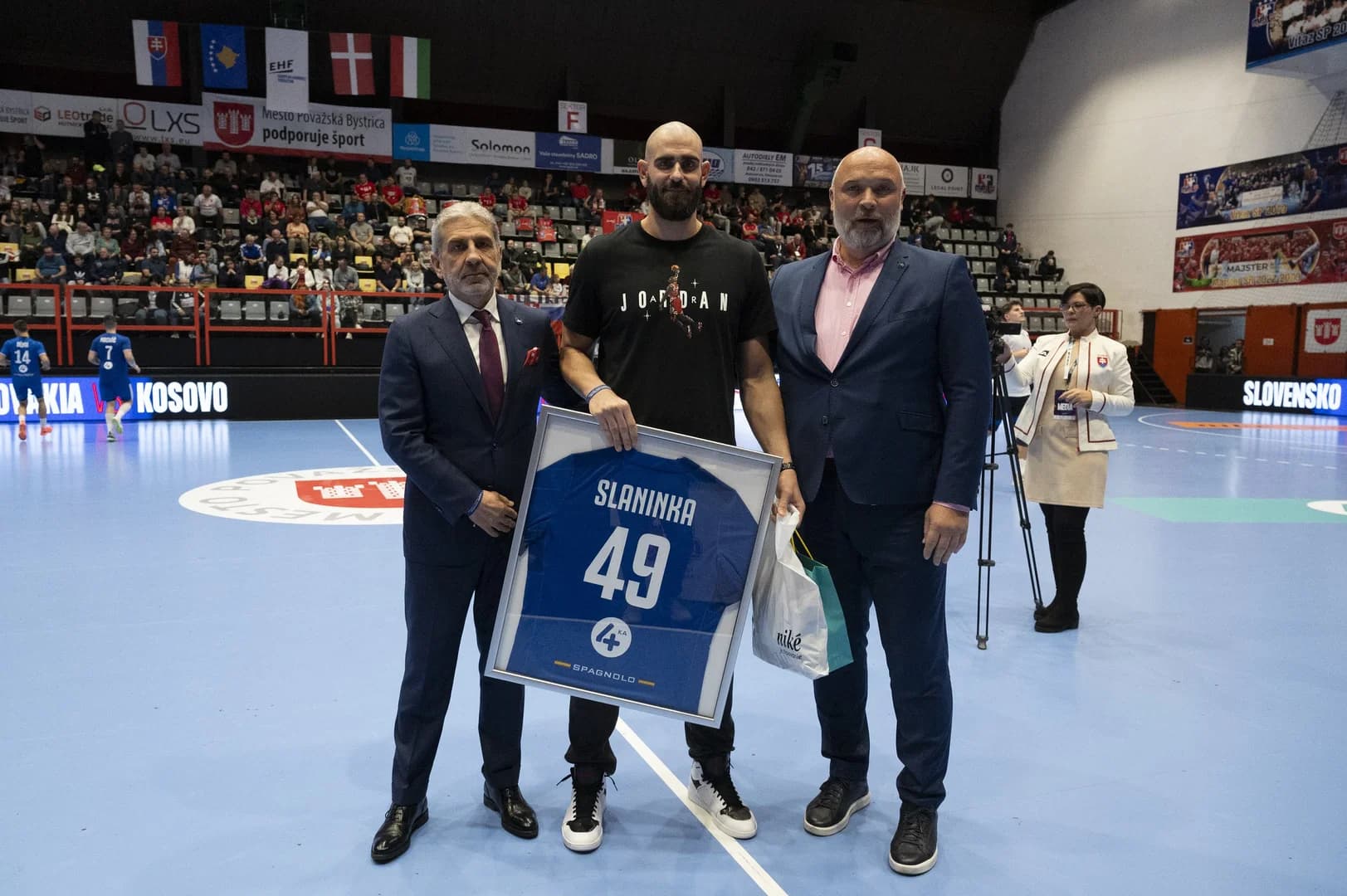 Rozlúčka Martina Slaninku s reprezentáciou 
