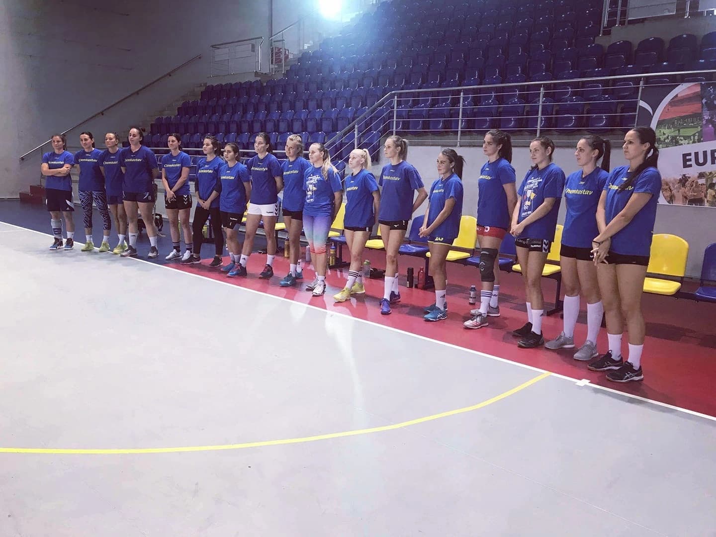 Iuventa v 1. kvalifikačnom kole Pohára EHF proti tímu Spono Eagles, v prípade postupu proti Nice