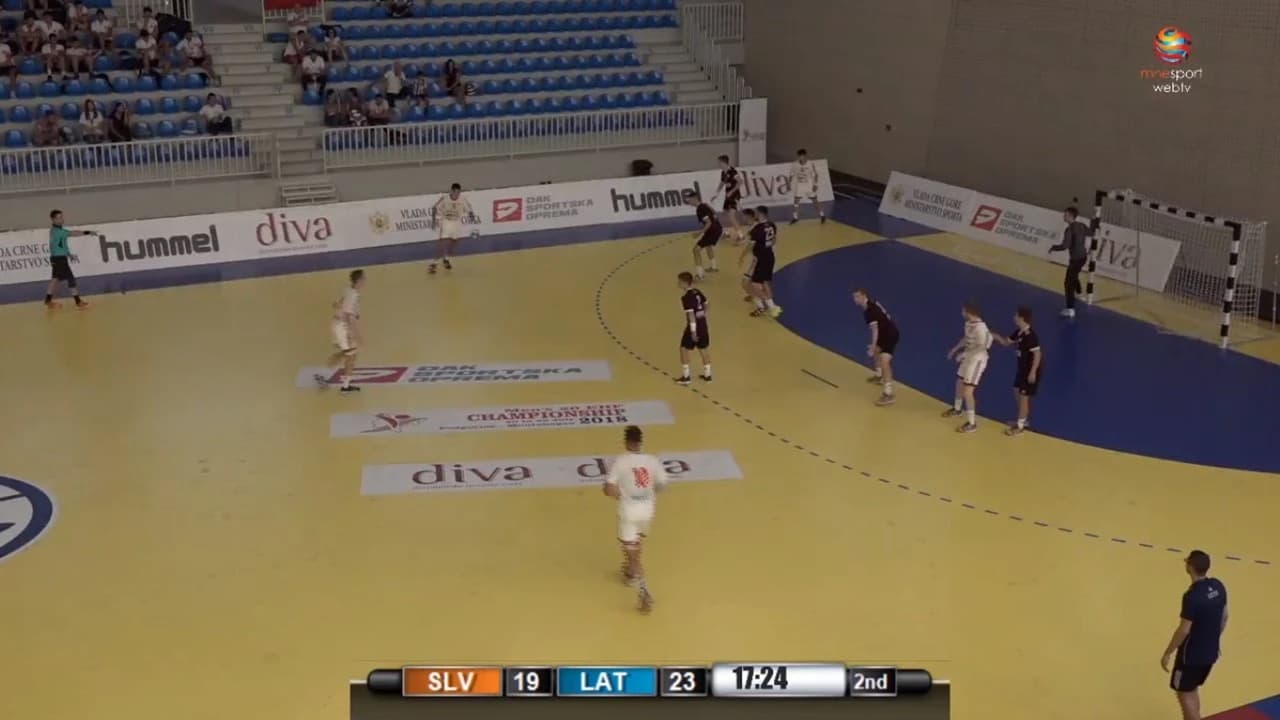 Juniorom SR nevyšiel vstup na majstrovstvách EHF, v Podgorici podľahli Lotyšom