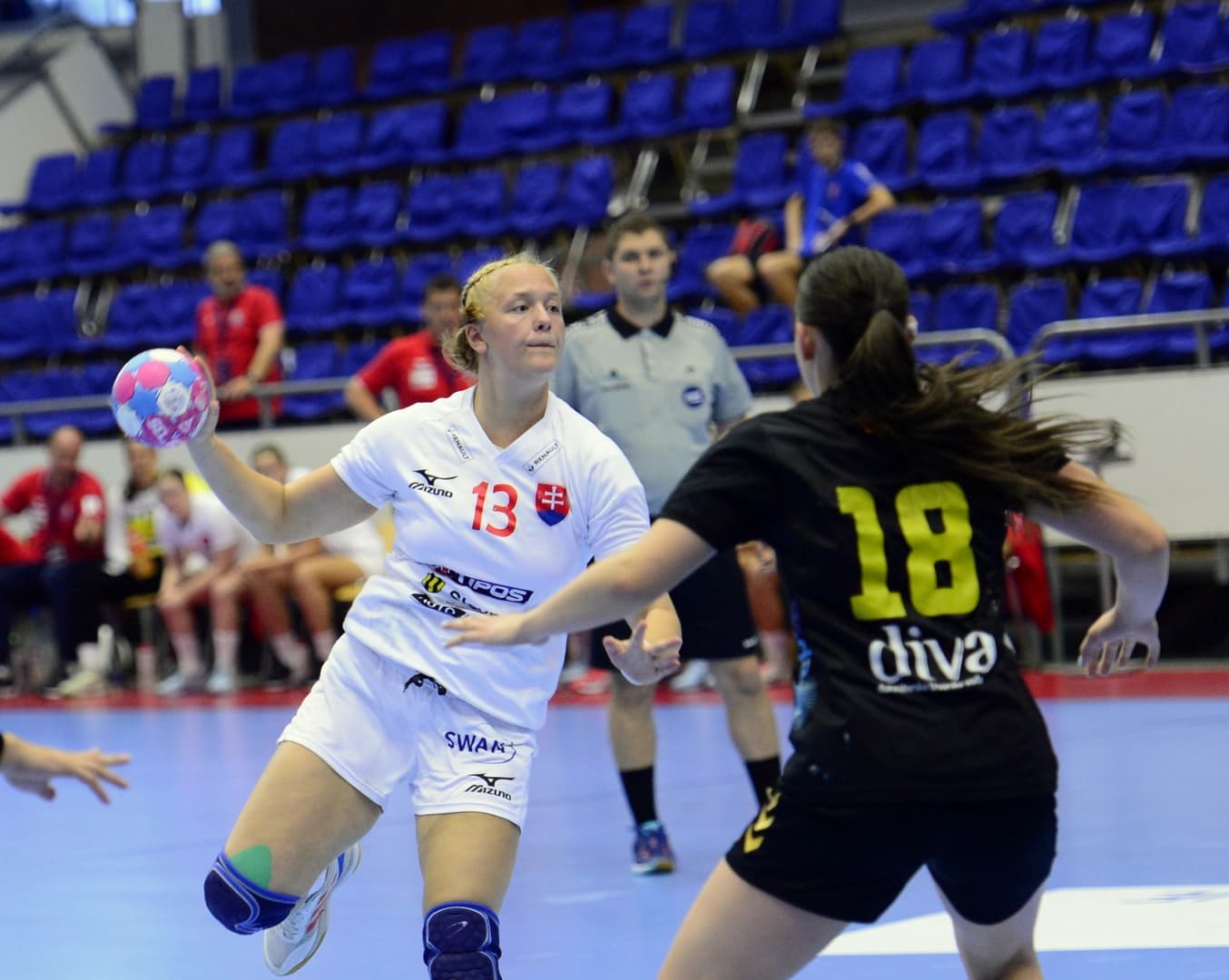 Kadetky SR nezvládli kľúčový duel, po prehre s Čiernohorkami budú chýbať v prvej desiatke