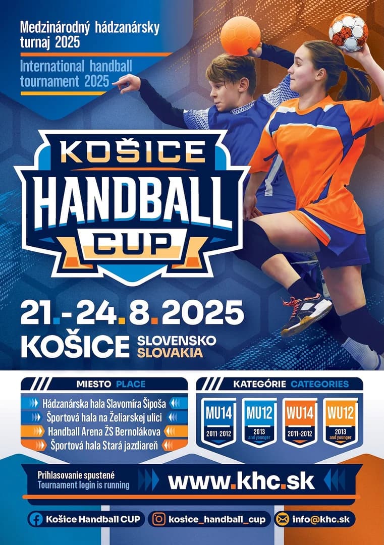 KOŠIČANIA ZAČÍNAJÚ S NOVOU TRADÍCIOU, V AUGUSTE PRVÝ ROČNÍK MEDZINÁRODNÉHO TURNAJA HANDBALL CUP